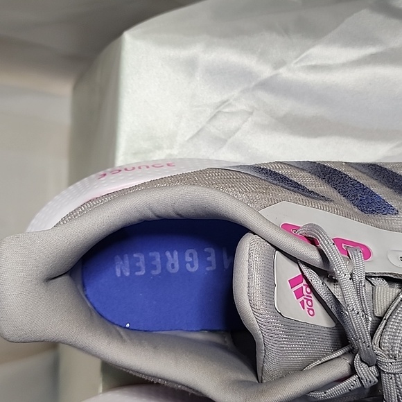 Adidas Big Girls Multicolor Sneakers Size 6 1/2 - Picture 4 of 10